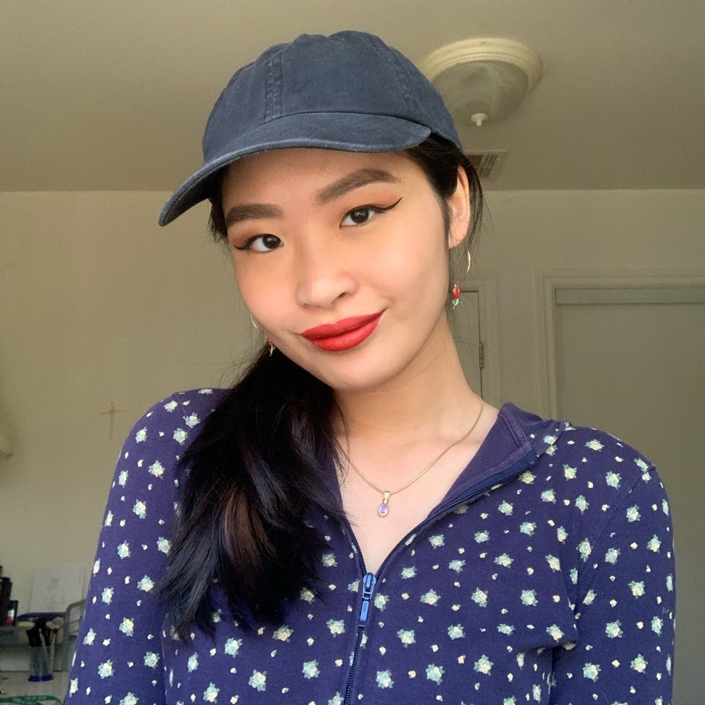 Plain Black Cap